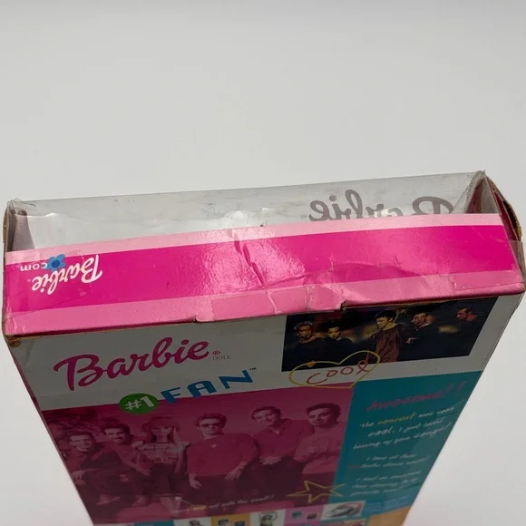 Barbie NSYNC Fan Doll y2k vintage Barbie, with CD. Bucket hat. Collectors cards - Picture 13 of 13